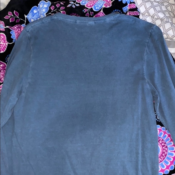 navy blue auburn long sleeve - Picture 4 of 4